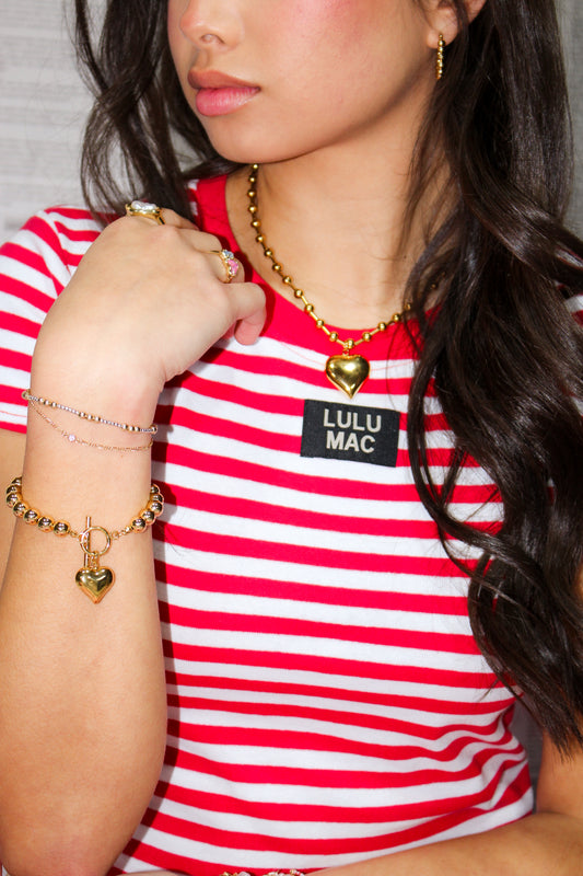 The Classic Heart Charm Bracelet