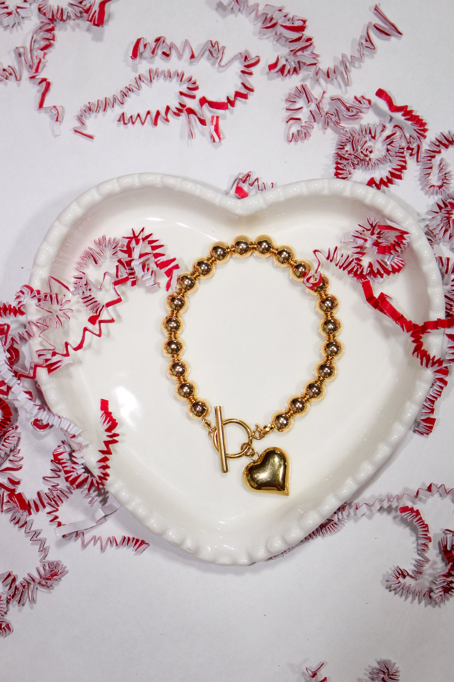 The Classic Heart Charm Bracelet