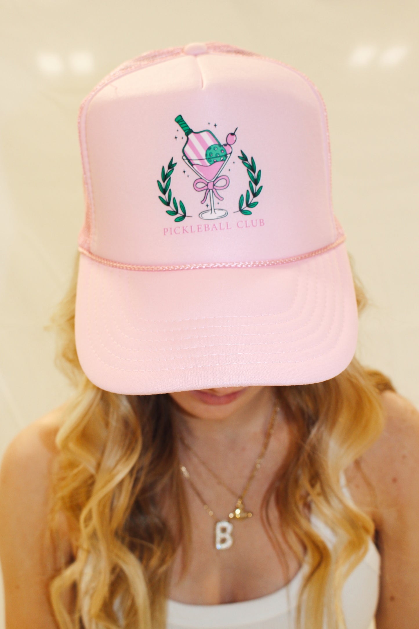 Pink Pickleball Hat