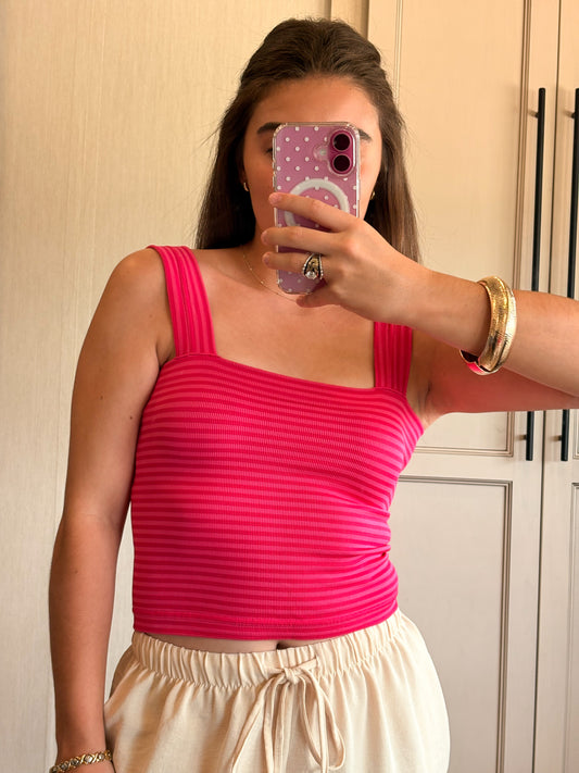 The Sadie Tank - Magenta