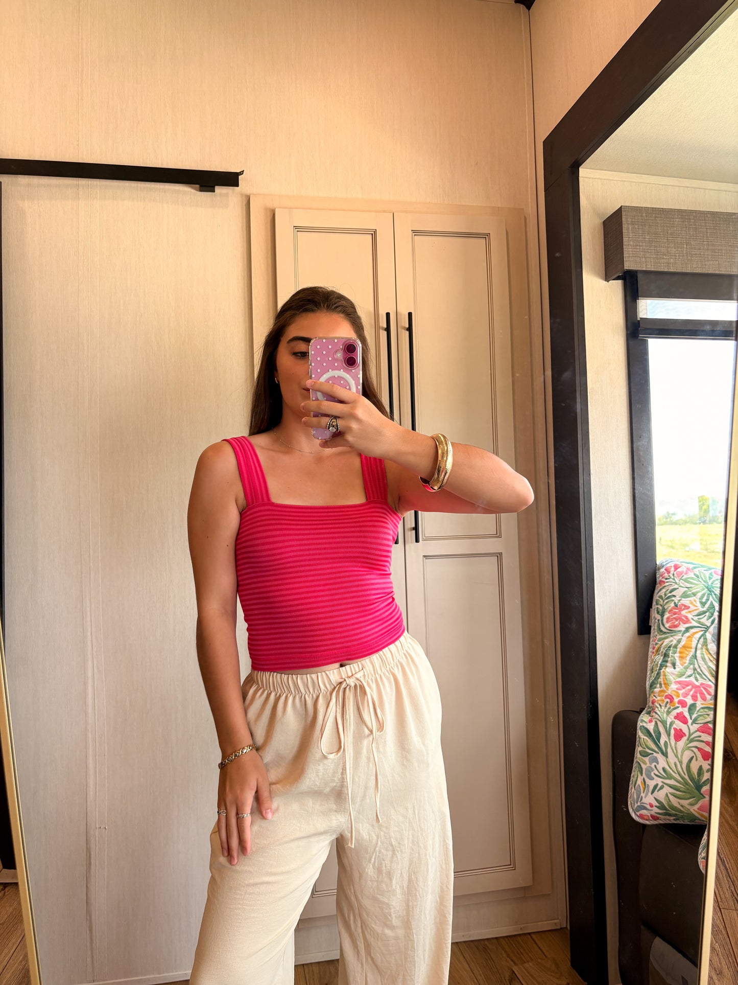 The Sadie Tank - Magenta
