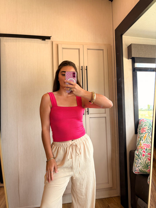 The Sadie Tank - Magenta