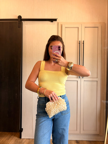 The Sadie Tank - Butter Yellow