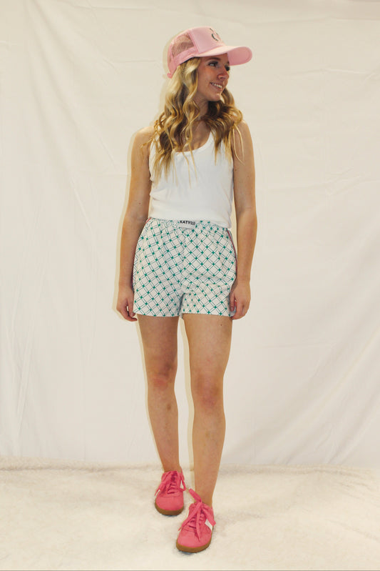 Green & Pink Boxer Shorts